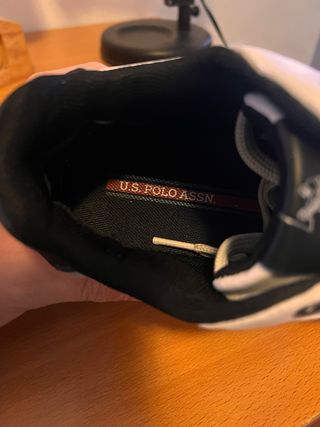 Scarpe Polo Ralph Lauren bianche e nere