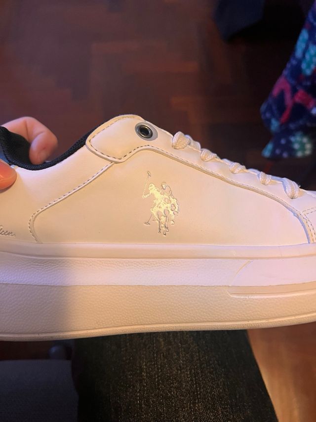 Scarpe Polo Ralph Lauren bianche e nere