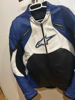 Mono de Moto Alpinestars Azul/Blanco