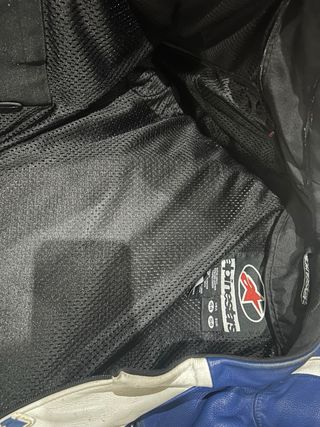 Mono de Moto Alpinestars Azul/Blanco