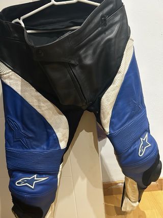Mono de Moto Alpinestars Azul/Blanco