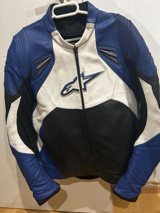 Mono de Moto Alpinestars Azul/Blanco