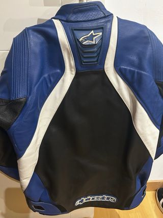 Mono de Moto Alpinestars Azul/Blanco