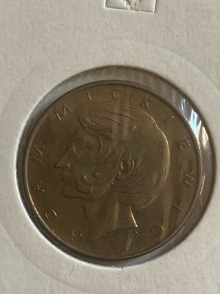 Lote monedas Polonia 7 monedas tipos diferentes 