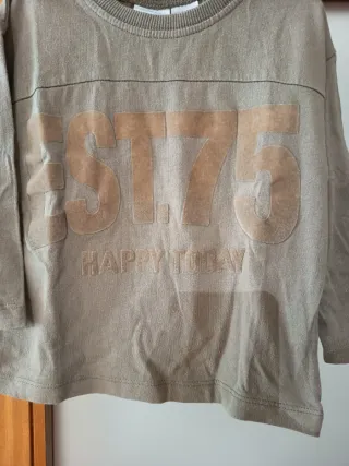 T-shirt Zara Criança Estampada