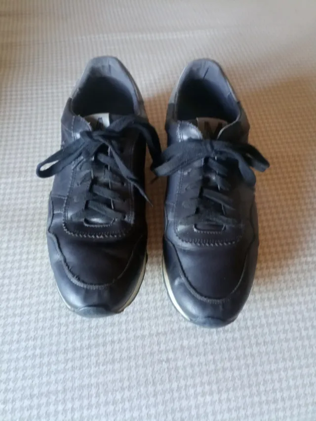 Deportivas Martinelli Piel azul marino