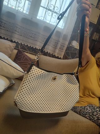 Bolso Parfois Blanco y Negro