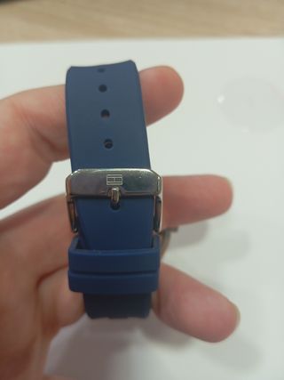 Reloj Tommy Hilfiger Azul y Plateado