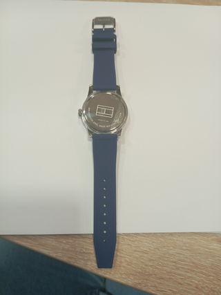 Reloj Tommy Hilfiger Azul y Plateado