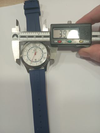 Reloj Tommy Hilfiger Azul y Plateado