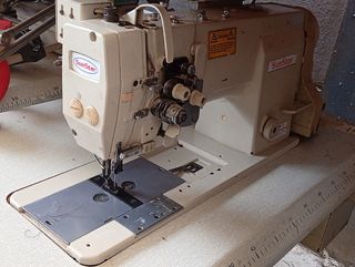 Máquina de coser SunStar doble aguja