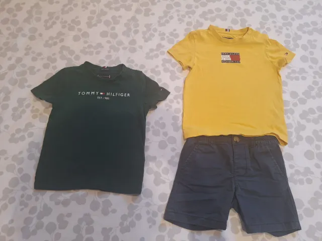 Lote 2 Camisetas Tommy Hilfiger Niño