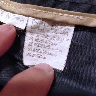 Giacca mezza stagione blu con zip