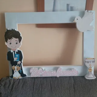 Marco Adorno Primera Comunión Niño