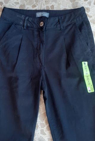 Pantalón negro chica T 40. Pantaló noia T 40