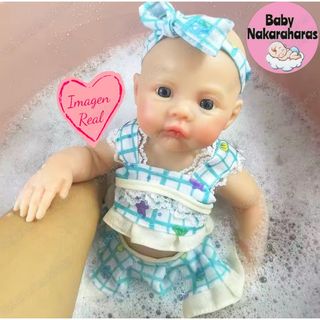 Bebé reborn muñeca silicona flexible 
