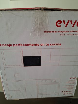 Microondas EVVO Mi30 Negro