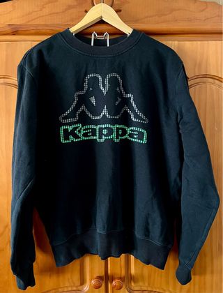 Sudadera Kappa Negra Vintage