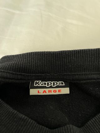 Sudadera Kappa Negra Vintage
