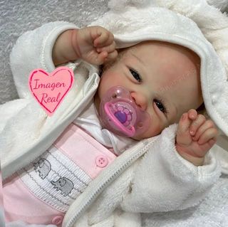 Bebé reborn muñeca silicona 