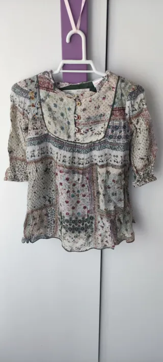 Vestido bebé 9-12 meses estampado floral