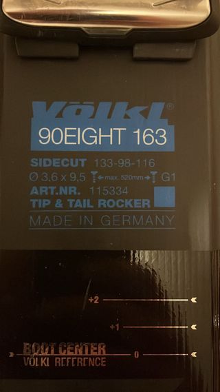 Esquís Volkl 90 Eight 163