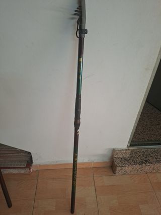 Caña de pesca carbono telescópica