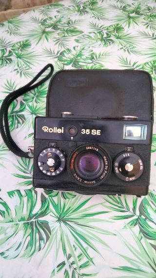 Rollei 35 SE Cámara Fotos Vintage Negra