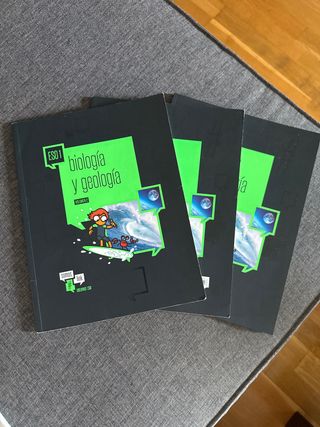 Biología y Geología 1º ESO (Tres volumenes)