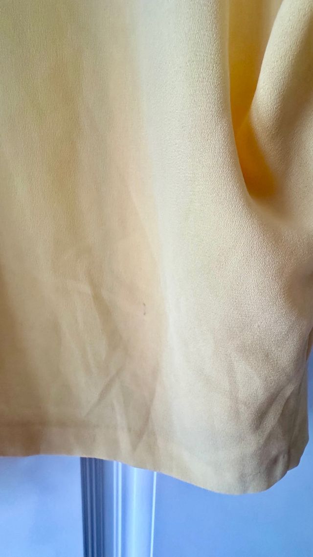 Blazer Stradivarius amarillo talla S