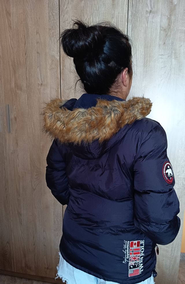 Anorak Geographical Norway Azul Talla M