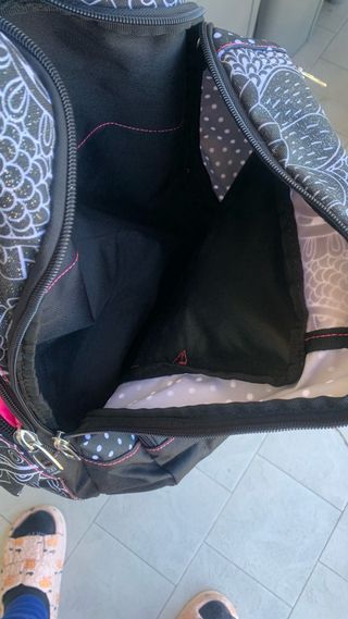 Zaino Seven nero e fucsia 7.1
