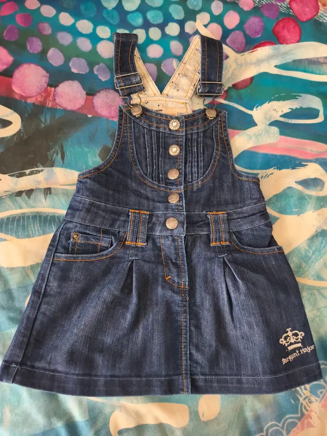 Vestido vaquero Sergent Major niña