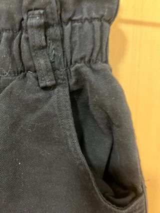Shorts negros Bershka