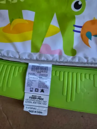 Gimnasio para bebé con piano Fisher Price