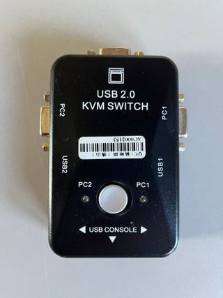 Switch box monitor tastiera mouse condivisi x 2 PC