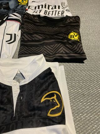 Lote 5 Camisetas Fútbol Exclusivas