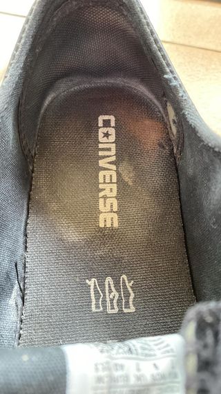 Converse All Star in pelle numero 40