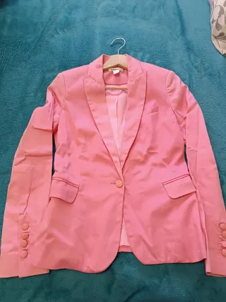 Blazer rosa mujer BLANCO