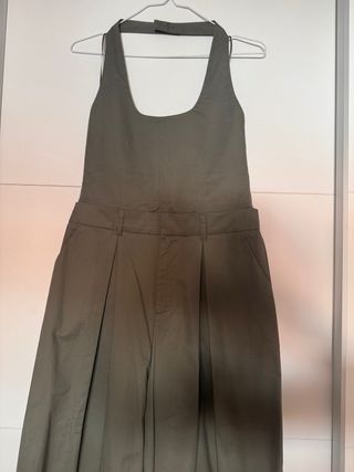 Mono verde halter ancho