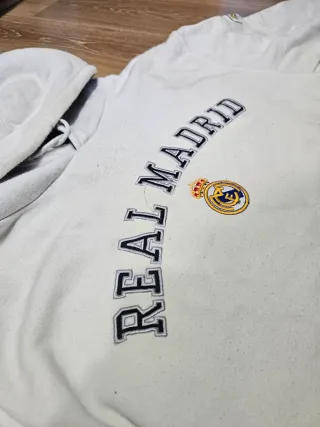 Sudadera Real Madrid Blanca