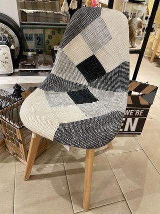 Silla Patchwork Diseño Moderno