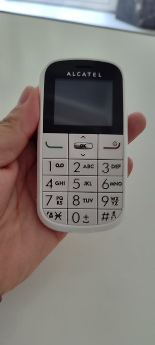 Teléfono Móvil Alcatel Blanco