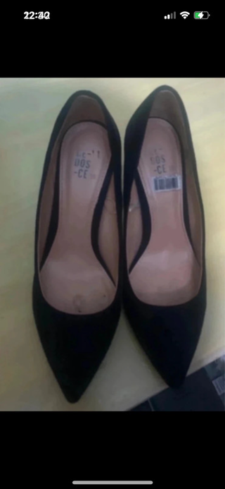Zapatos de tacón negros