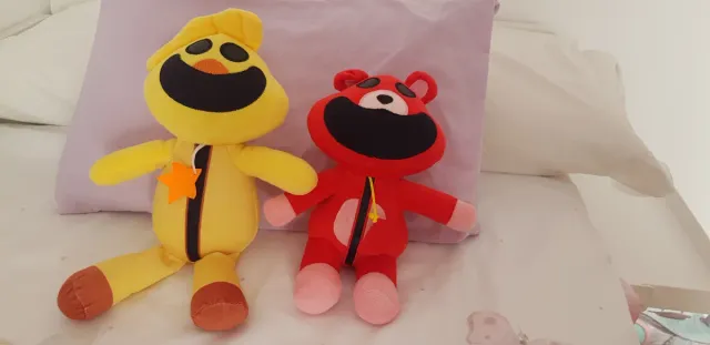 Lote de 8 peluches CatNap