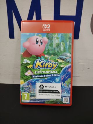 Kirby y la Tierra Olvidada Nintendo Switch