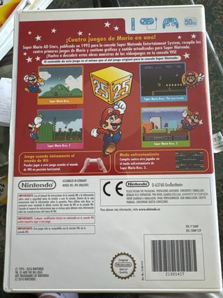 Super Mario All-Stars Wii Nintendo