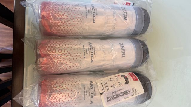 Botellas de agua Zefal Arctica 750ml (Pack 3)