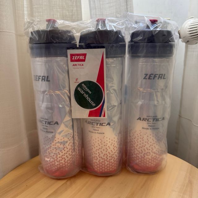 Botellas de agua Zefal Arctica 750ml (Pack 3)