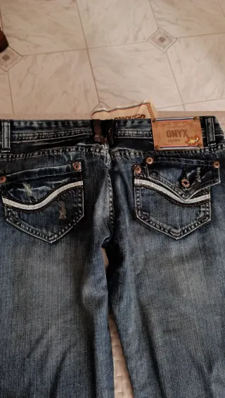 Pantaloni jeans blu